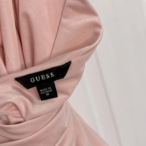 Guess Halter Bodysuit in Pink Champagne size Medium - Picture 3 of 3